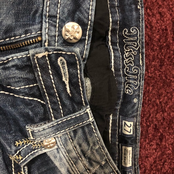 Miss Me jeans size 27 - Picture 3 of 4
